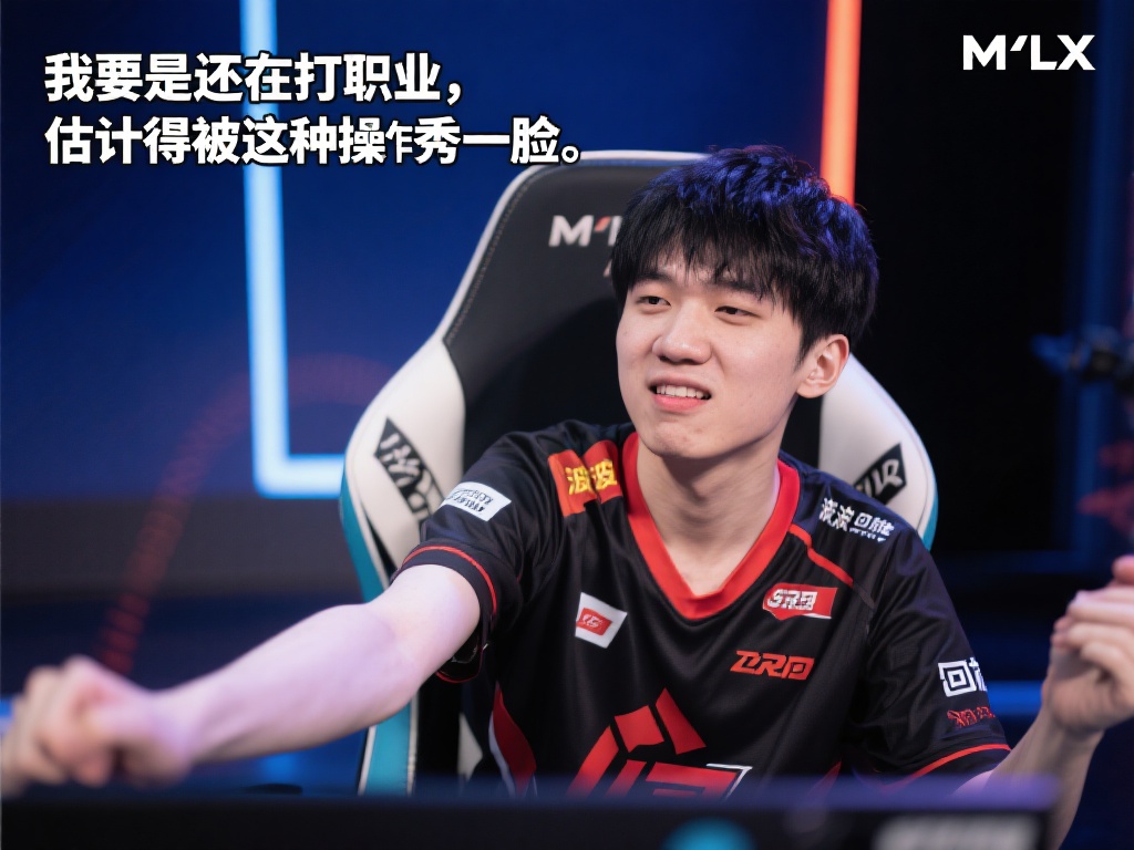 【直播】Mlxg惊叹Maple波波回旋推:这操作太秀了,完全看不惯! 此外,Mlxg还顺势调侃自己:“我要是还